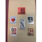 PRL, ALBUM FISCHER VOLUME X (1972-1973), CON FRANCOBOLLI IN CONDIZIONI **