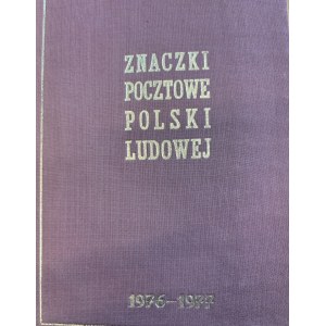People's Republic of Poland, FISCHER ALBUM VOL. XII (1976–1977), WITH STAMPS IN ** CONDITION