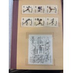 People's Republic of Poland, FISCHER ALBUM VOL. XII (1976–1977), WITH STAMPS IN ** CONDITION