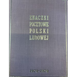 People's Republic of Poland, FISCHER ALBUM VOL. XIII (1978–1979), WITH STAMPS IN ** CONDITION