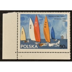 POLISH PEOPLE'S REPUBLIC STAMPS — FINN, 1965, Fi. 1440 B1 ** THE WORLD INSTEAD OF THE WORLD