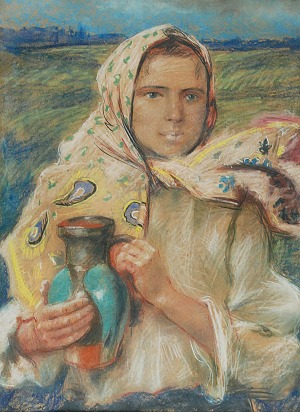 Stanisław GÓRSKI (1887-1955), Dziewczyna z dzbanem