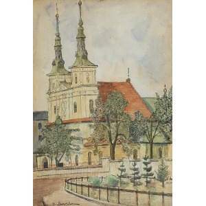 Konstanty LASZCZKA (1865-1956), Kościół św. Floriana na Kleparzu w Krakowie