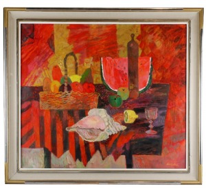 Jan SZANCENBACH (1928-1998), Muszle i kawon, 1990