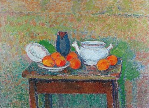 Wacław TARANCZEWSKI (1903-1987), Martwa natura z pomarańczami