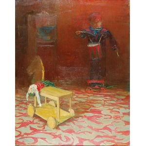 Grzegorz MORYCIŃSKI (1936-2015), Children's games with a horse, 1995
