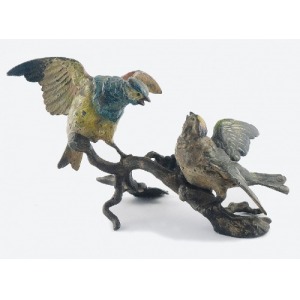 Rzeźba gabinetowa „Ptasie zaloty”