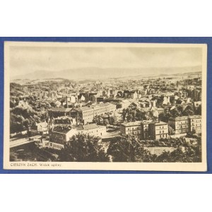 Západní Cieszyn. Celkový pohled. 1939.