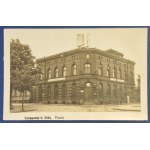 Koronowo on the Brda River. Post Office. Photographic.
