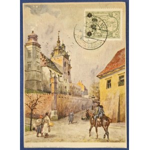 [Kraków] At the Foot of Wawel. Tondos and Kossak. N.K.N.