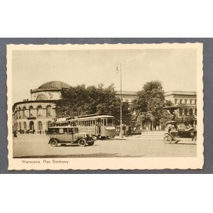 Warsaw - Bankowy Square (112). K. Wojutyński. Tram.