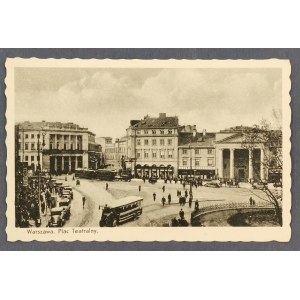 Warsaw - Teatralny Square (7). K. Wojutyński.