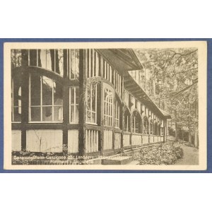 [Złocieniec - Hospital] Canzigsee Convalescent Home of the Provincial Insurance Office. Pomerania Ward.