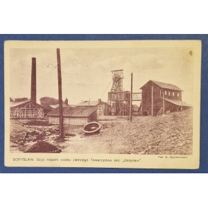 [Ukraine] Boryslav — Shaft of the “Boryslav” Joint-Stock Company’s earth wax mine. H. Gąsiorowski.