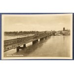 [Warsaw - Kierbedź Bridge]. Warsaw. Kierbedź Bridge. Photograph.