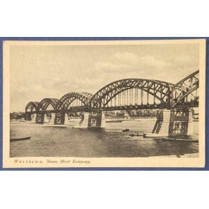 Warsaw - New Railroad Bridge.
