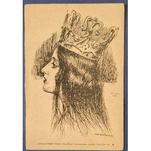 Queen Jadwiga. “Ilustracya Polska.” Jan Bukowski.