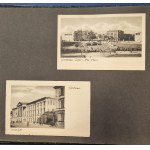 An album containing 59 pre-war postcards of Warsaw. [Published by Wieczorek and Polonia, among others]