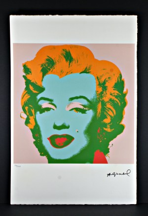 Andy Warhol (1928 -1987), Marilyn Monroe (wersja turkusowo-pomarańczowa)