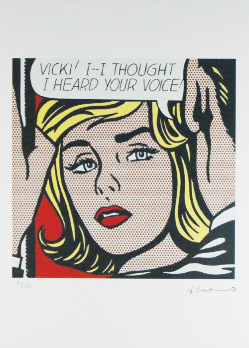 Roy Lichtenstein (1923-1997) „Vicki”