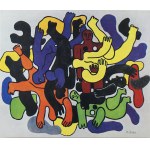 Fernand Léger (1881-1955) „Les grands plongeurs 1943”