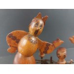 Décoration en bois – figurine. Art populaire.