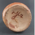 Ceramic vase in the Picasso style, marked JCz, Poland, 1960s/1970s?