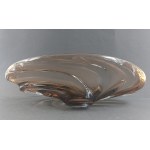 A huge Andromeda (?) glass platter/bowl. Jaroslav Beranek. Skrdlovice