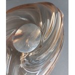 A huge Andromeda (?) glass platter/bowl. Jaroslav Beranek. Skrdlovice