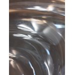 A huge Andromeda (?) glass platter/bowl. Jaroslav Beranek. Skrdlovice