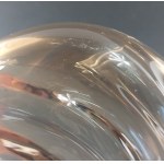 A huge Andromeda (?) glass platter/bowl. Jaroslav Beranek. Skrdlovice