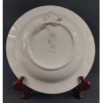 Włocławek Faience. 1905 Revolution Series. Deep Plate