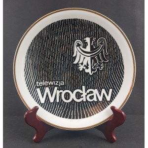 Wrocław TV. Decorative platter.