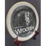 Wrocław TV. Decorative platter.