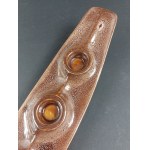 Designed by Adam Sadulski (1934–2010). Mirostowice. Janusz triple candlestick.