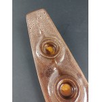 Designed by Adam Sadulski (1934–2010). Mirostowice. Janusz triple candlestick.