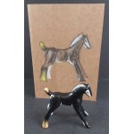 proj. Zdana Kosicka. Konik - mały. As Ćmielów. Figurka