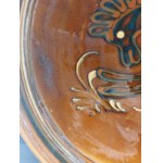 A platter with a horse. Łysa Góra
