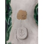 Stafania Dretler-Flin (1909–1994). Ceramic bas-relief. Shepherdess with sheep.
