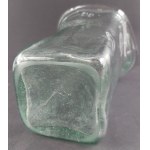 Vase with an uneven rim and bubbles, 20th century