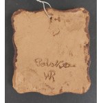 Wanda Rudzińska-Wypych. Plaquette. Notre-Dame d'Ostrobram