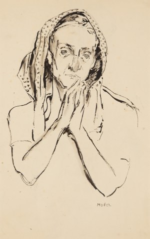 Maria Melania Mutermilch \ Mela Muter (1876 Warszawa - 1967 Paryż), Szkic do obrazu 
