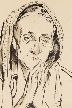 Maria Melania Mutermilch \ Mela Muter (1876 Warszawa - 1967 Paryż), Szkic do obrazu 