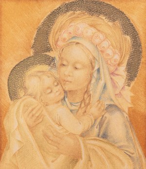 Maria Kuleszyna (1892 - 1971 ), Matka Boska z Dzieciątkiem
