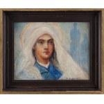 Stanisław Ignacy Poraj Fabijański (1865–1947), *Madonna Against the Background of St. Mary’s Basilica in Kraków*