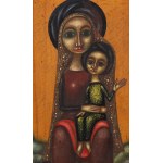 Wacław Kondek (1917 Dąbrowa Górnicza - 1976 Łódź), Madonna XII, 1965