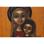 Wacław Kondek (1917 Dąbrowa Górnicza - 1976 Łódź), Madonna XII, 1965