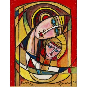 Eugeniusz Gerlach (b. 1941, Bieniawa near Tarnopol), Madonna and Child, 2017