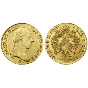 Austria, ducat, 1786 A, Vienna