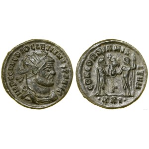 Roman Empire, copper antoninianus (291–292), Heraclea